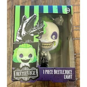 Beetlejuice Halloween Desktop Tabletop Light Lamp NIB